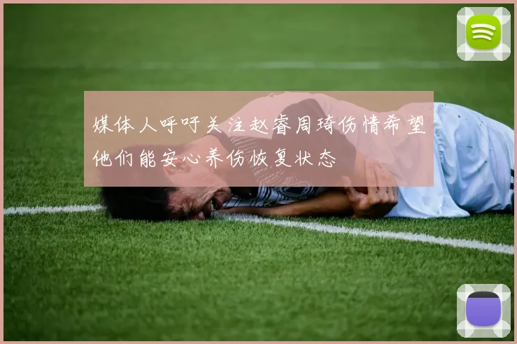 媒体人呼吁关注赵睿周琦伤情希望他们能安心养伤恢复状态